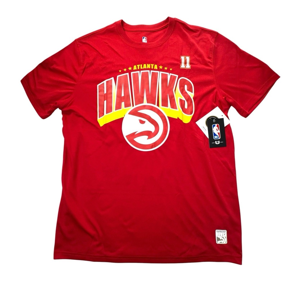 Trae Young #11 Atlanta Hawks High Flyer Red Shirt Large NWT